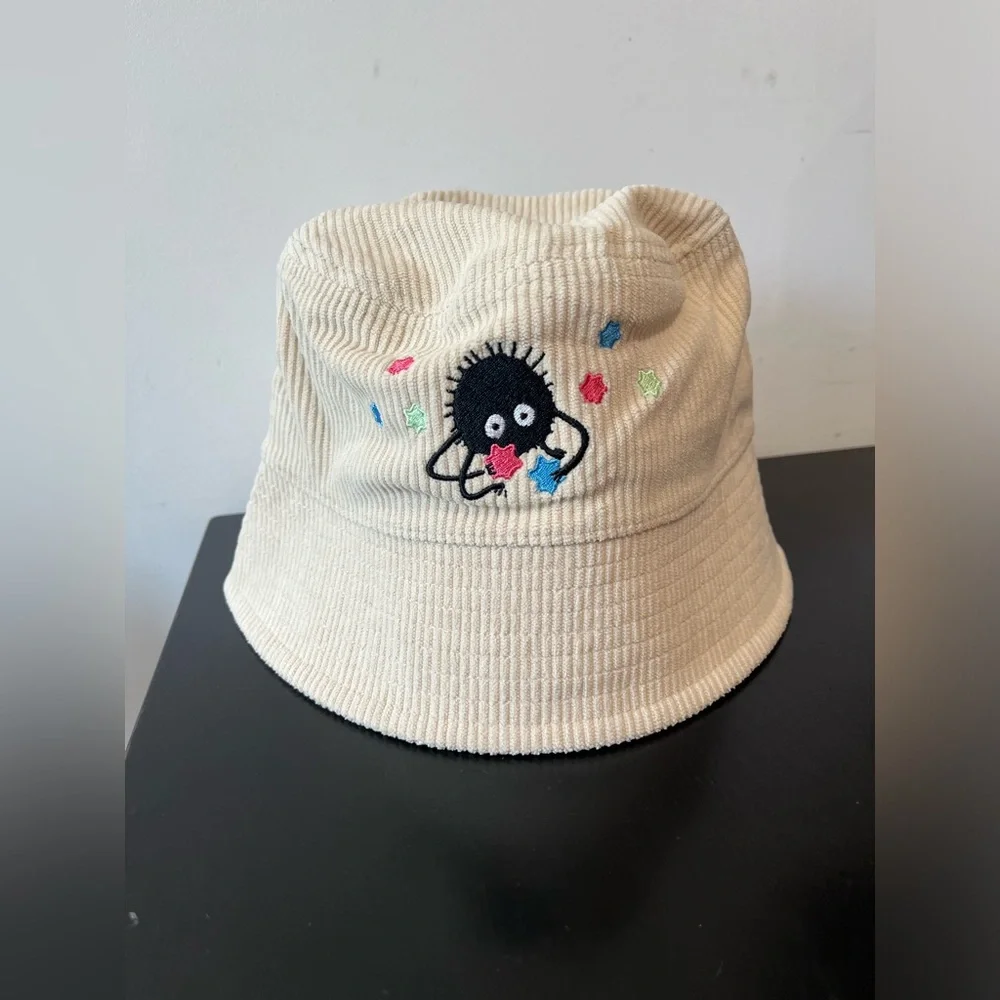 Studio Ghibli Spirited Away Soot Sprite Corduroy Bucket Hat